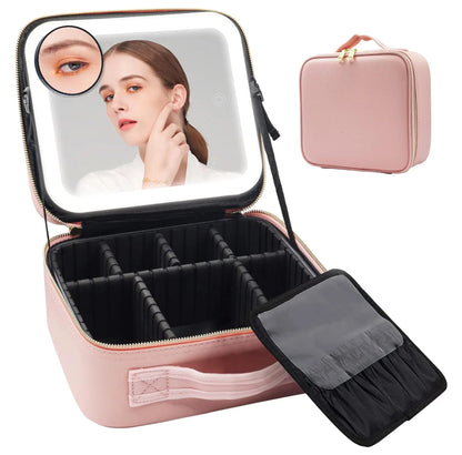 Ahlexa LED Makeup Bag