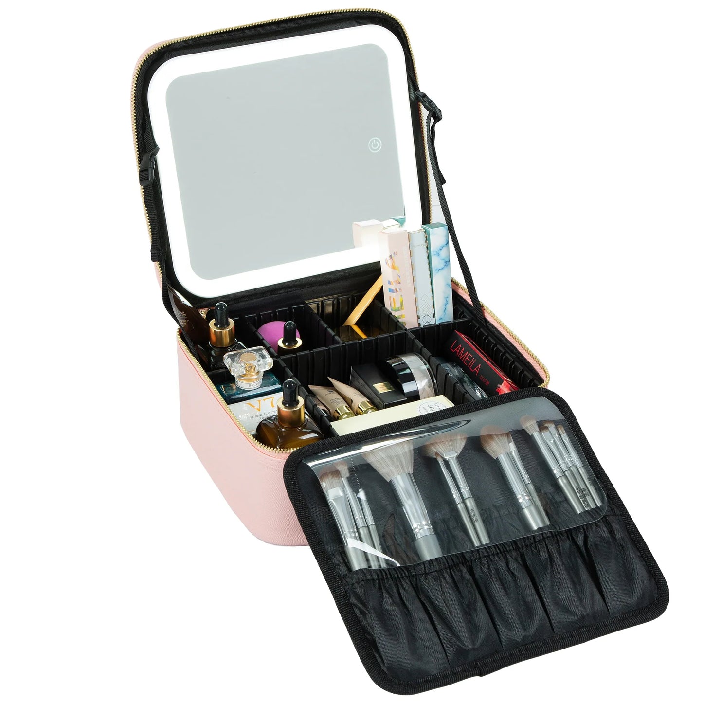 Ahlexa LED Makeup Bag